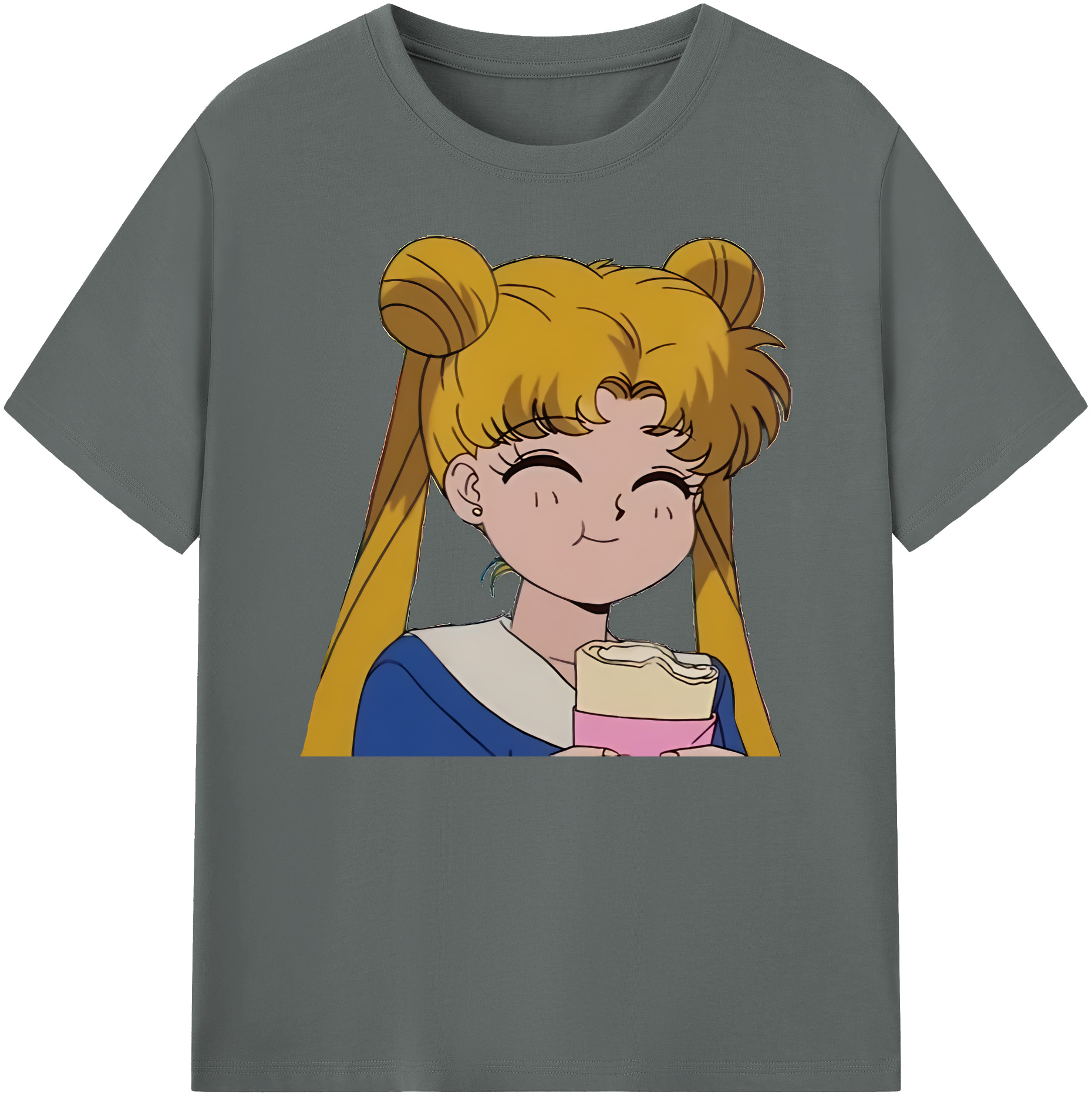 （画像用） 美少女戦士セーラームーン 愛野 美奈子 あいの みなこ Sailor Moon Aino Minako 綿100％ メンズ半袖Tシャツ｜肌触りやわらか＆通気性